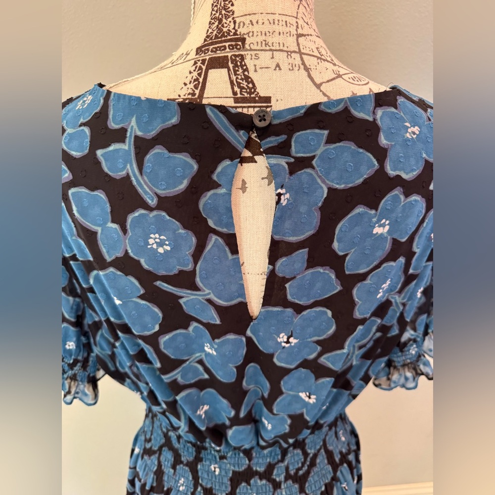 Kate Spade Blue Midi Dress - Picture 10 of 16